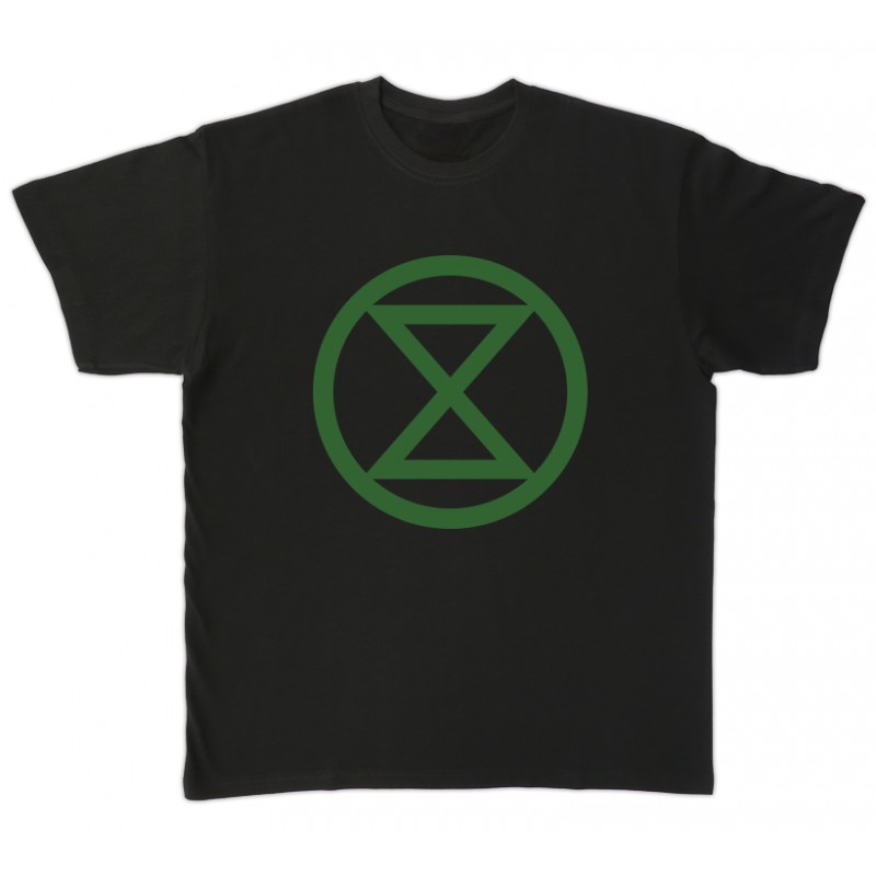 Camiseta unisex Extinction/Rebellion negro