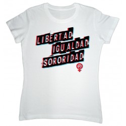 Camiseta mujer Libertad...