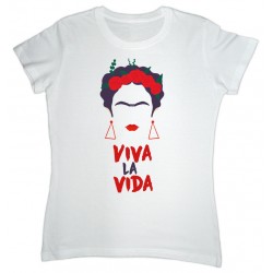 Camiseta mujer Frida Kahlo...
